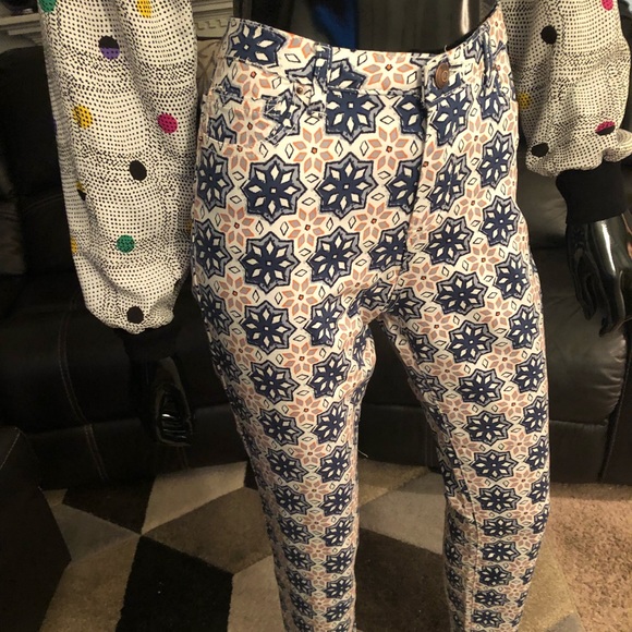 SOLD Adam Levine Print Pants - Picture 10 of 13